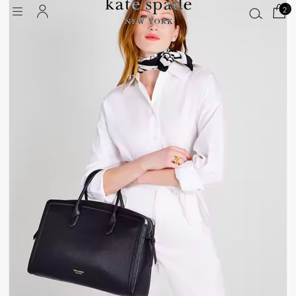 Kate Spade Knott Commuter Bag
Free gift  Kate Spade Saffiano  pouch w/ tassel